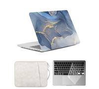 HLAAJJX Hard Shell for MacBook Pro 15 inch Case 2015-2012 A1398 with Retina Display,Ultra Thin Plastic Laptop Case Cover & Sleeve & Keyboard Cover for Macbook Pro 15,Blue Marble