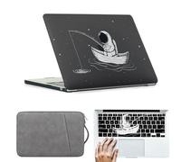 HLAAJJX Hard Shell for MacBook Pro 15 inch Case 2015-2012 Model A1398 with 15.3" Retina Display,Slim Protective Laptop Cover & Portable Laptop Sleeve & Keyboard Cover,Astronaut