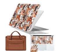 HLAAJJX Hard Shell for MacBook Pro 16 inch Case 2019 2020 Release Model A2141 with Touch Bar & Touch ID,Slim Laptop Case & Sleeve Bag & Keyboard Cover,Funny Animals