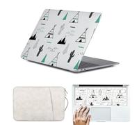 HLAAJJX Hard Shell for New MacBook Pro 16 inch Case M4 M3 M2 M1 Pro/Max 2021-2025 A2485 A2780 A2991,Pretty Protective Case & Portable Laptop Sleeve & Keyboard Cover,Cactus