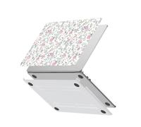 HLAAJJX Laptop Case for MacBook Pro 16 inch 2019 2020 Release Model A2141 with Touch Bar & Touch ID,Anti-crack Plastic Protective Hard Shell Case for Mac Pro 16.2,Elegant Tiny Flower