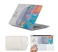 HLAAJJX Laptop Shell for MacBook Air 13 inch Case 2017-2010 Model A1466 A1369,Durable Plastic Protective Hard Cover & Portable Laptop Sleeve & Keyboard Cover,Creative Brain