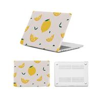 HLAAJJX Laptop Skin for Macbook Pro 14 inch Case M4 M3 M2 M1 Max,2025 2024-2021 Release Model A2442 A2779 A2918 A2992 A3112 A3185 A3401,Hard Case for Mac Pro 14 Cover,Yellow Lemon