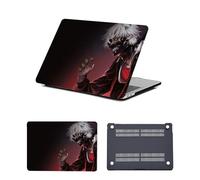 HLAAJJX Pattern Case Compatible with MacBook Air 13 inch M1 (2020 2019 2018) A2337 A2179 A1932 Retina Display Touch ID,Plastic Matte Frosted Hard Case Protective Cover,Anime Man