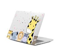 HLAAJJX Pattern Case Compatible with New MacBook Pro 15 inch 2019-2016 Release A1990 A1707 with Touch Bar/ID, Plastic Laptop Protective Case for Macbook Pro 15,Wild Animals