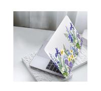 HLAAJJX Pattern Case for MacBook Pro 16 inch M4 M3 M2 M1 Pro/Max 2025 2024 2023 2022 2021 Release Model A2485 A2780 A2991 with Retina Display,Plastic Hard Shell Case,Purple Flower
