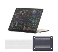 HLAAJJX Plastic Protective Hard Shell Case for MacBook Air 13 inch M1 2020 2019 2018 Model A2337 A2179 A1932 with 13.3" Retina Display,Slim Hard Cover & Keyboard Cover,Science Formula