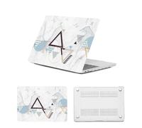 HLAAJJX Protective Cover Compatible with Macbook Pro 14 inch M1 M2 M3 M4 Max Case (2021-2023) A2442 A2779 A2918 A2992 Retina/Touch ID,Plastic Laptop Hard Shell Case,White Marble