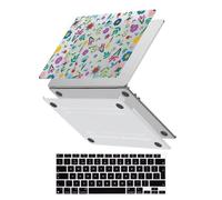HLAAJJX Shell for MacBook Air 13 inch Case M1 2020 2019 2018 A2337 A2179 A1932 with Retina Display,Hard Shell Case & Silicone Keyboard Cover Skin for Macbook Air 13.3,Colorful Floral