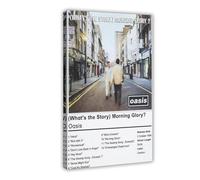 hlacr What's The Story Morning Glory Oasis Music Tracklist (1) Canvas Poster Wall Art Decor Print Picture Paintings for Living Room Bedroom Decoration 12x18inch(30x45cm)