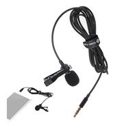 Hlagmix Lapel Microphone, Headset Lavalier Mic Clip-On Microphone System, Versatile Lightweight Lapel Microphone Output, for Teaching Stage Conference