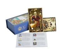 Hlagmix Tarot Cards - Tarot Playing Cards | Board Game with Step-By-Step Instructions for Daily Travel Boys Women Girls Kid Men
