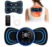 Hlayshing Wirelss TENS Machine for Pain Relief,Nerve Muscle Stimulator for Pain Management,Wireless Tens Machine with 19 Adjustable Modes, 2 Pads,for Back,Neck,Shoulder,Knee