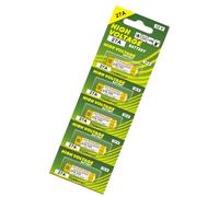 HLBEST 1 Sheet 27A 12V Alkaline Batteries Garage Door Opener Battery Dry Cell Replacement For A27 V27A LR27A WE27A L828