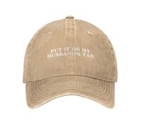 HLBSDM Mens Baseball Cap Put It On My Husbands Tab Workout Hat