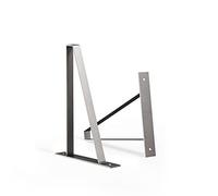 [HLC] 2 x Suspense Shelf Brackets - Fits 10" Shelf - Modern, Industrial, Heavy Duty [260x25mm,Clear]