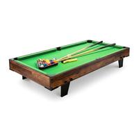 HLC 4ft Pool Table, Family-Friendly Billiard Game for Garden Patio, Living Room & Game Nights, Portable Arcade Table with Full Accessory Set for Kids & Adults