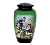 HLC Lovely Humming Bird Adult Cremation Urn - Handcrafted Urn for Human Ashes (200 lbs - 10.5 x 6 ')