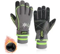 HLDD HANDLANDY Waterproof Insulated Work Gloves, 3M Thinsulate Thermal Winter Gloves for Men Touch Screen, Warm Ski and Snowboard Gloves for Cold Weather