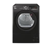 HLEC9DGB H-DRY 300 9 KG Large Capacity, Sensor Dry, 14 Programmes, B Energy, NFC Connected, Anti-Allergy, Anti- Crease, Delay Start, Freestanding Condenser Tumble Dryer - Black (HxWxDcm) - 59x60x85