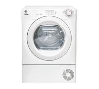 HLEH8A1LE-80 H-Dry 300 Heat Pump Tumble Dryer with Aquavision, 8kg Capacity, A+ Energy Rated, White, Sensor Drying, Easy Empty Water Container, Delay Start, Woolmark Approved