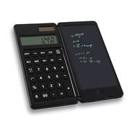 Hlennotor 10-Digit Display School Calculator Office Calculator with Erasable Writing Table for Basic Financial Home