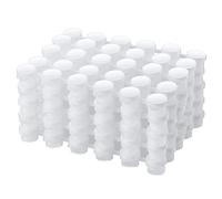 Hlennotor 100 Piece Pigment Box Empty Paint Cans Clear Storage Paint Containers Mini Painting Cup Jar 5Ml