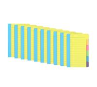 Hlennotor 10Pcs 5.9x3.9 Inch Strong Adhesive Note Pads for Study Notes Works Office Supplies