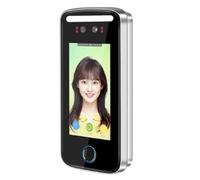 Hlennotor Tuya WiFi AI Dynamic Face Recognition Reader Attendance Terminal 5000face IP 5inch Screen 125KHz IP54 Waterproof(B)