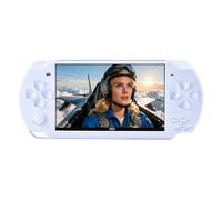 HLF 4.3 inch Handheld Video Game Console Retro Classic Games for Multiple Simulators Game can save multiple progress Video/Music/E-Book Portable Console Gift for Boyfriend/children(White)