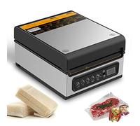 HLGKBY Chamber Vacuum Sealer Machine, 240W Commercial Vacuum Sealing Machine, 25.4 cm Sealing Bar Food Packaging Machine Preservation System for Dry Moist Liquid Juicy food