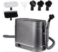 HLGKBY Steamer for Cleaning, 1500W Multifunctional Steam Cleaner, 2 Cleaning Modes,1.2L Water Tank,105-120°C Handheld Steamer, with Brush Head, for Carpet and Upholstery, Floors, Tiles, Car, Shoes