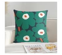 HLHLH 4PCS Floral Cushion Cover Throw Pillow Covers Seat Home Decor Sofa(Green)