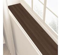HLHLH Windowsill Protector, Wood Grain Window Sill Mat, Anti Slip and Wear Resistant, Easy to Cut, Prevent Pets from Scratching, to Maintain(Brown,200x20CM/79x8IN)
