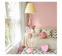 HLHLOP777 Floor Lamp Modern Floor Lamp with Tray Table, Standing for Living Room Bedroom Office Home House Standing Corner Lamps(Yellow-Pink)
