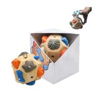 Hliloy Handcrafted Boulder Block - Build Strength and Precision, Boulder Balls 3D Climbing Ball Rock Climbing Training Balls for Take It Out Anytime, Anywhere to Simulate Rock Climbing (1)