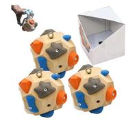 Hliloy Handcrafted Boulder Block - Build Strength and Precision, Boulder Balls 3D Climbing Ball Rock Climbing Training Balls for Take It Out Anytime, Anywhere to Simulate Rock Climbing (3)