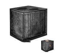 HLIWS 1 Pcs Cover for Air Conditioning, Mesh Outdoor AC Unit Covers, Central Air Conditioner Cover, Air Conditioner Covers for outside unit, for Outside Units Protect from Leaves (80 * 80 *90 cm)