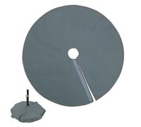 HLIWS 1 Pcs Umbrella Base Cover, Heavy Duty Patio Umbrella Base Covers, Round Oxford Umbrellas Stand Cover, for Weighted Patio Outdoor Garden Umbrellas Bases (Ø90cm)