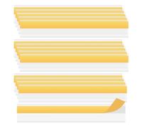 HLIWS 15 pcs 5x30 cm Price Tag Holders,Self-Adhesive Ticket Holder,Clear Self-Adhesive Label Holders,for Shop Office Home(Without Paper)
