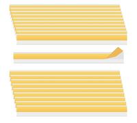HLIWS 20 pcs 3x30 cm Price Tag Holders,Self-Adhesive Ticket Holder,Clear Self-Adhesive Label Holders,for Shop Office Home(Without Paper)