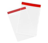 HLIWS 200 Pcs Self-Sealing Clear Penny Sleeves, Ultra-Clear Card Protector, Trading Card Sleeves, for Trading Pokemon Cards, Magic The Gathering, Board Games (6.2 * 9 cm)