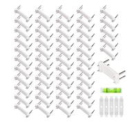 HLIWS Non-Trace Picture Hook for Hard Wall Set-50 Pcs Picture Hooks Nails,Hooks for Picture Frames,for Hanging Paintings,Wedding Photos,Mirror,Wall Studs