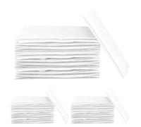 HLIWS Sticky Backed Tape - 30 pcs Reusable Hook and Loop Tape Strips, Non Slip sofa Cushion Pad, Fixed Rug Pads, Double Sided Sticky Pads, for Carpets, Home, Office (Square, 10 x 5cm, White)