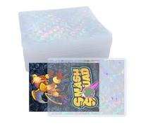 HLIWS Toploader-20 pcs 76 * 102mm Clear Toploaders,Trading Card Sleeves,for Game/Baseball/Basketball/Photo Card Collection(Transparent Laser)