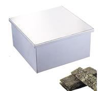 Hlixzoy 24 * 15 * 14cm,Stainless Steel Seaweed Box, Seaweed Container with Drying Function, Adjustable Temperature Electric Drying Oven, Heating The Seaweed To Make It Crispy