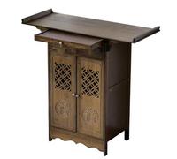 Hlixzoy 80cm,Chinese Simple Table, Buddhist Altar Chinese Wealth Cabinet with Storage Function, Meditation Table, Very Suitable for Spiritual Practice