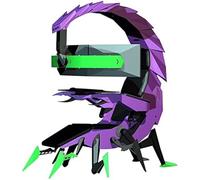 Hlixzoy B,Zero-Gravity All-In-One Home Gaming Desk And Chair, Equipped with Three Suspended Screens, Led Lights, And An Ergonomic Design