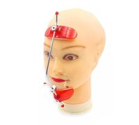 Hlixzoy Red,Orthodontic High Pull Headgear for Adults & Teens,Underbite/Crossbite Corrector, Latex-Free Dental Traction Device, Dentist-Recommended Jaw Appliance