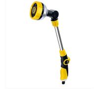 HLJMRD 48cm Long Reach Sprayer,Hose Pipe Spray Gun,Watering Lance for Garden Hose with Quick-Connect, 8 Adjustable Modes for Lawn Irrigation, Showering Pets & Rinsing Dirt Off Cars